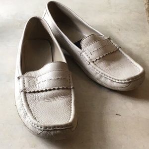 Etienne Aigner Leather Driving Moccassins